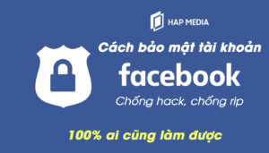 Cách bảo mật tài khoản facebook tránh bị hack, rip
