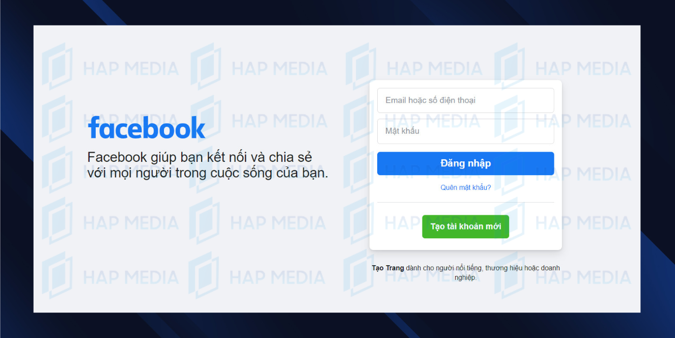 Bước 1: Đăng nhập vào ứng dụng Facebook. cách xem người theo dõi trên facebook