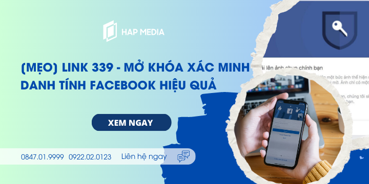[MẸO] Link 339-Mở khóa xác minh danh tính Facebook hiệu quả