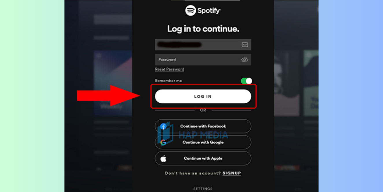 Cách tải nhạc trên Spotify về máy tính bước 1