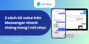 2 cách tải voice trên Messenger nhanh chóng trong 1 nốt nhạc