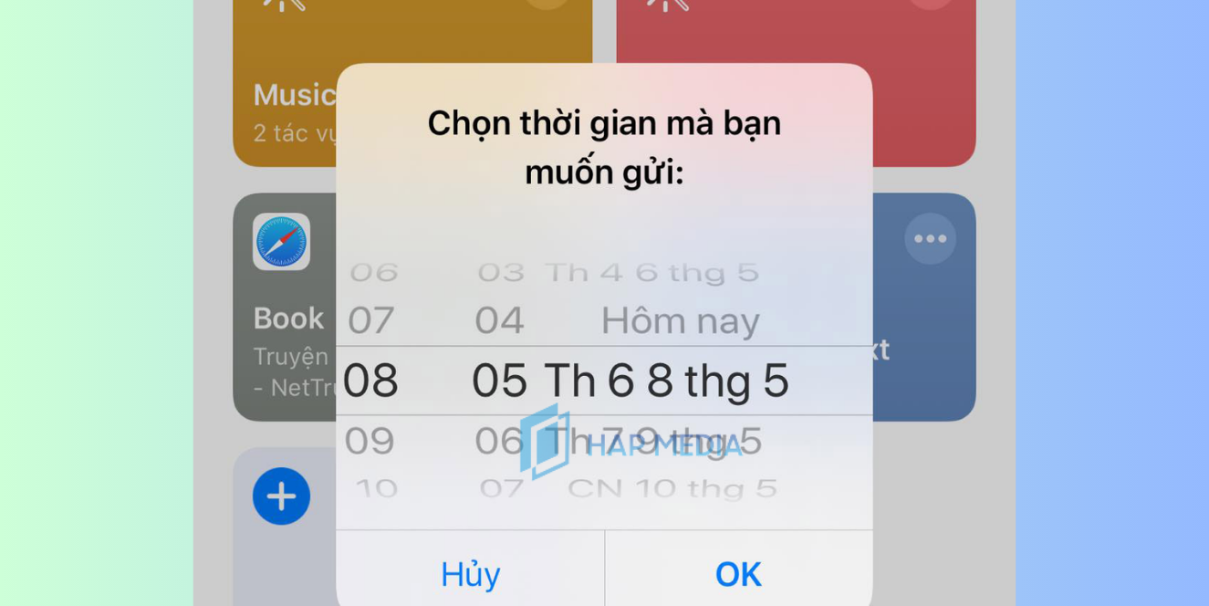 Sử dụng Siri shortcuts trên iOS 12 bước 3