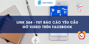 Link 264 - Tut báo cáo yêu cầu gỡ video trên Facebook