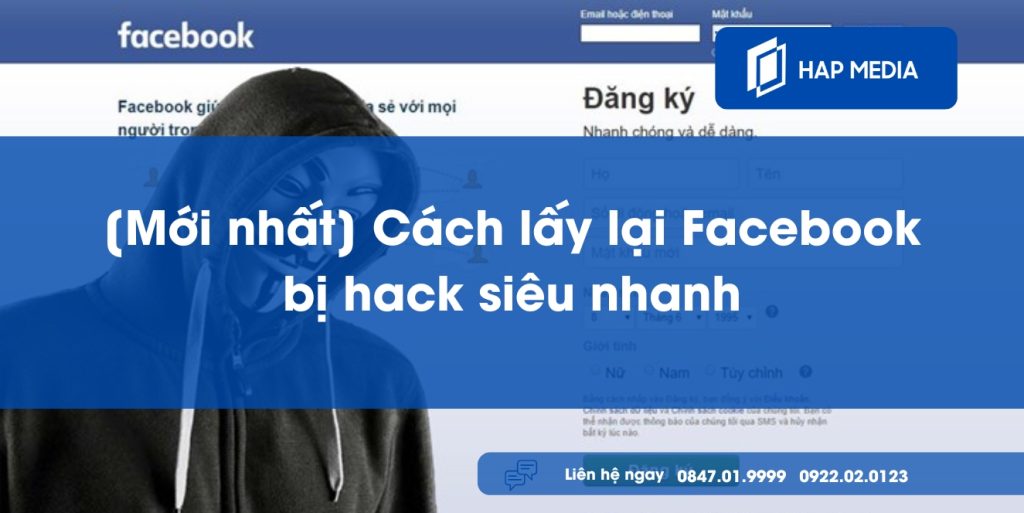 Cách lấy lại Facebook bị hack siêu nhanh
