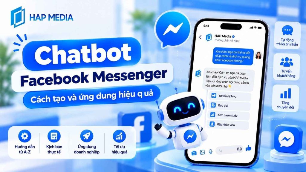Chatbot Facebook Messenger Cách tạo và ứng dụng hiệu quả