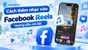 cách thêm nhạc vào facebook reels