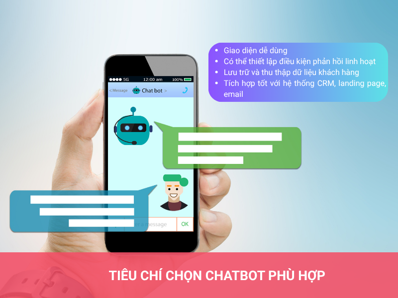 Tiêu chí chọn chatbot Facebook Messenger 