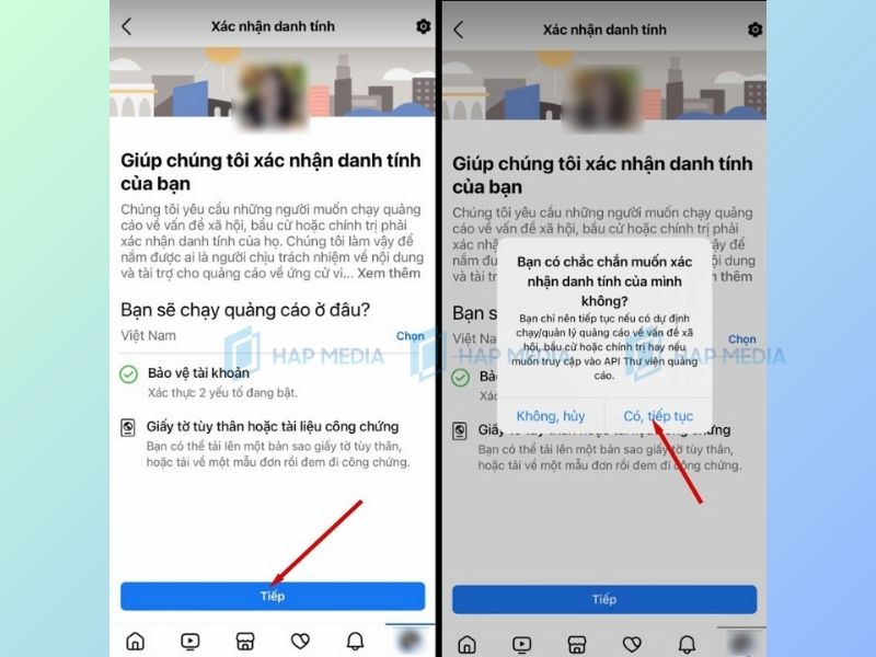 Facebook bị khóa vì sử dụng tên giả? Xem cách xử lý nhanh nhất! 4 B1: Xác minh danh tính