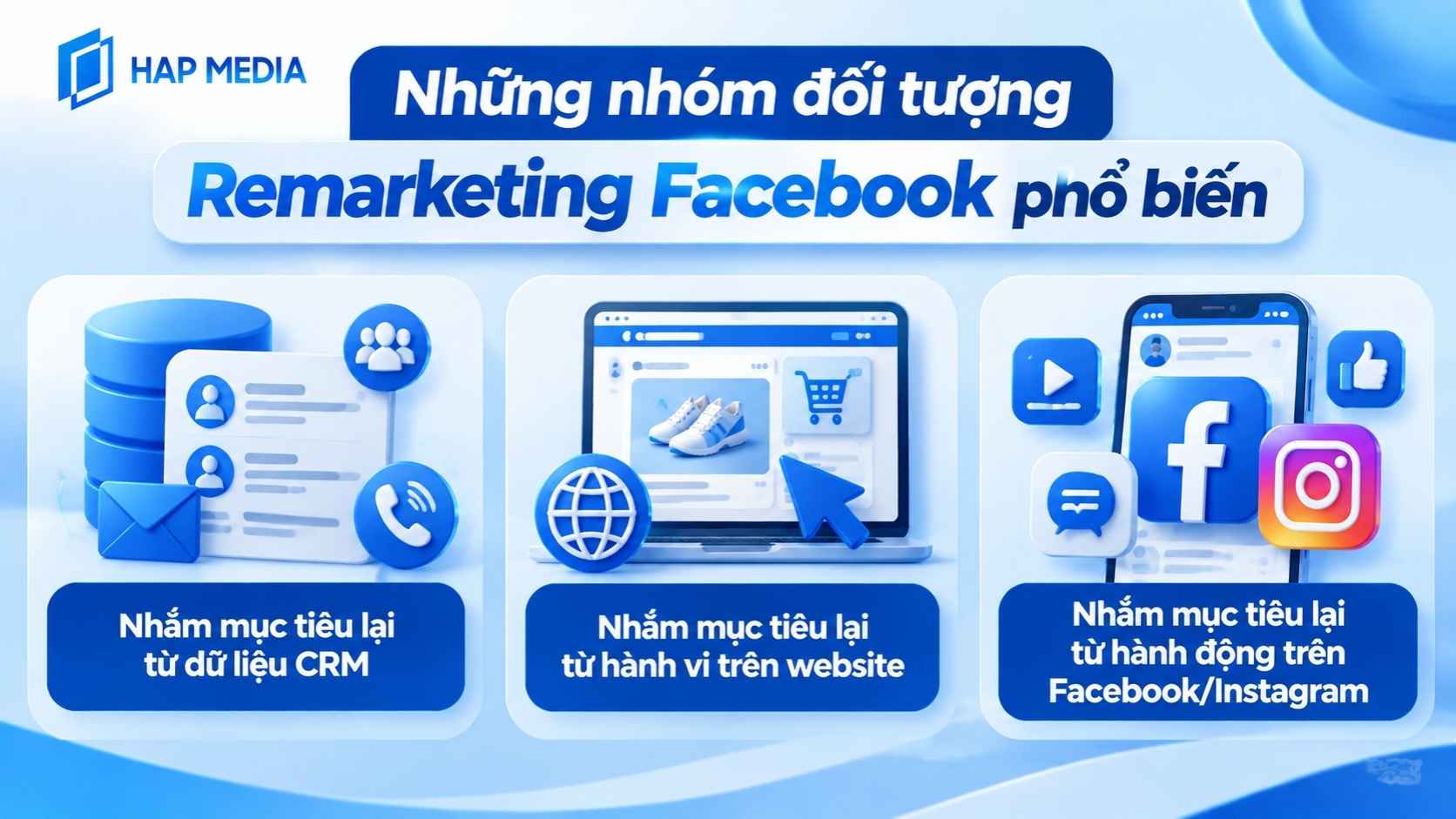Remarketing Facebook: Chiến lược tăng chuyển đổi hiệu quả 2 Những nhóm đối tượng Remarketing Facebook phổ biến